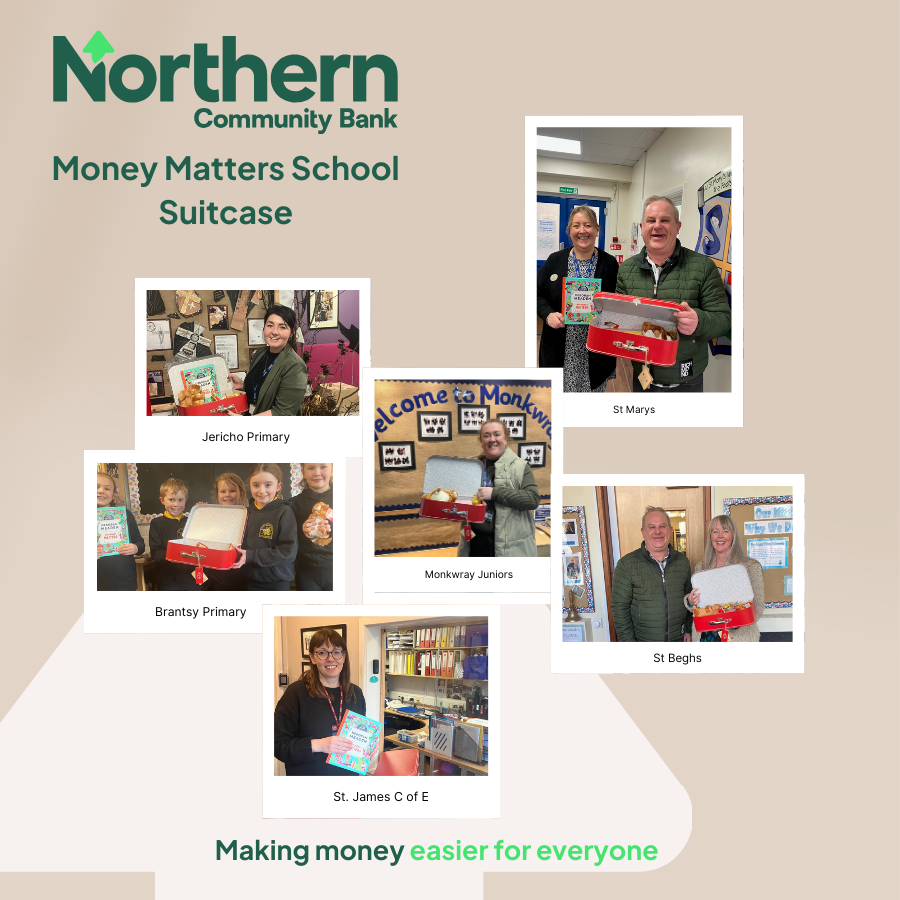 Money Matters suitcase Whitehaven